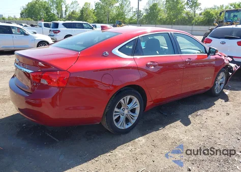 2015 Chevrolet Impala 1Lt из США, поврежденный, VIN 2G1115SLXF9145835